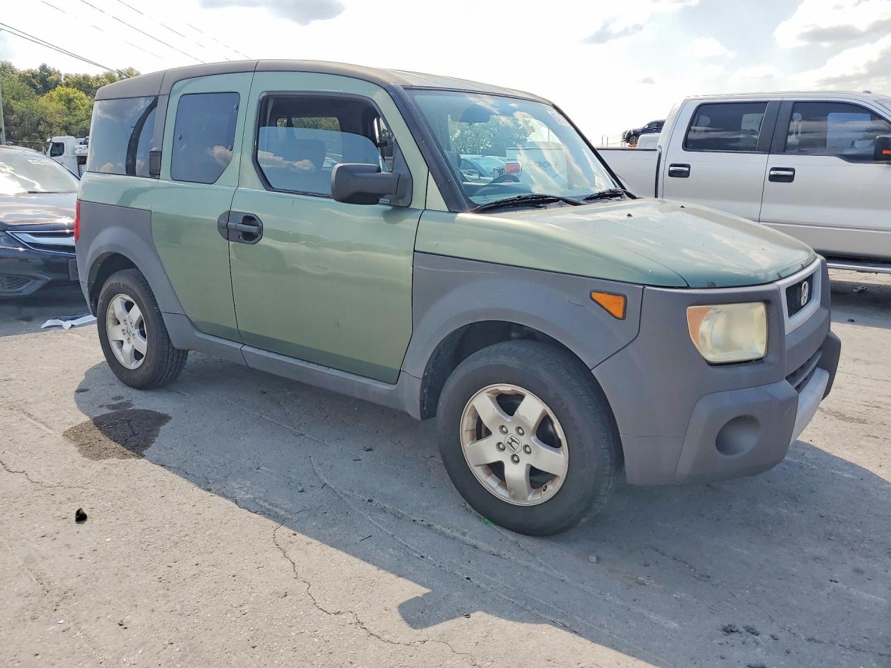 2003 Honda Element Ex Green vin: 5J6YH28523L029715