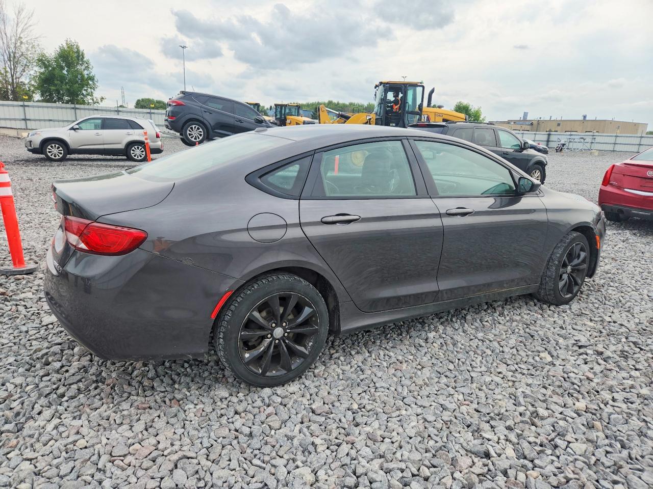 2015 Chrysler 200 S Gray vin: 1C3CCCDG0FN560520