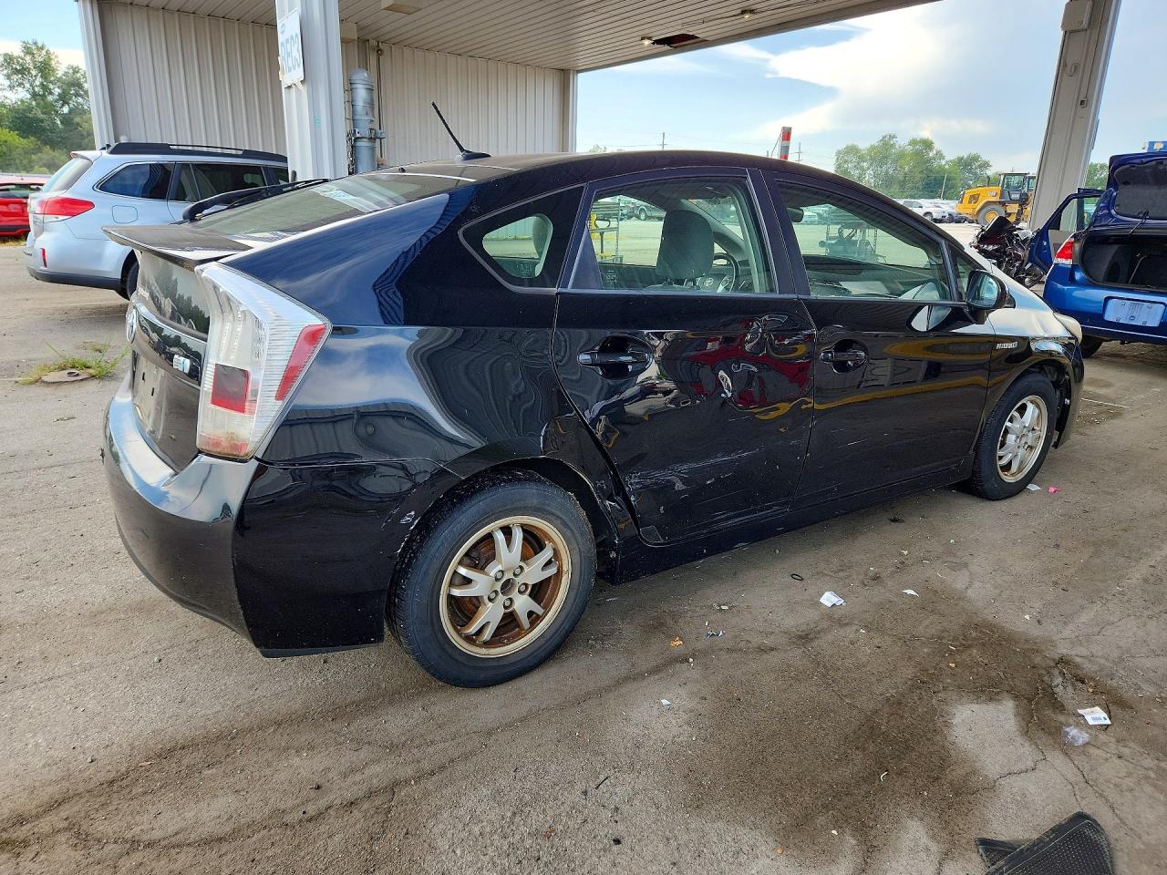 2010 Toyota Prius Ii Black vin: JTDKN3DU8A0223932