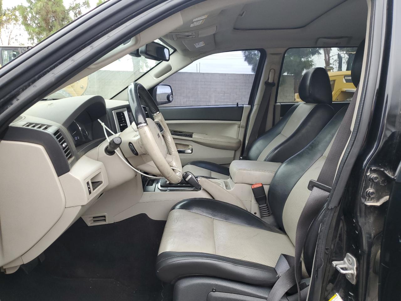 2008 Jeep Grand Cherokee Limited Black vin: 1J8HS58228C152557