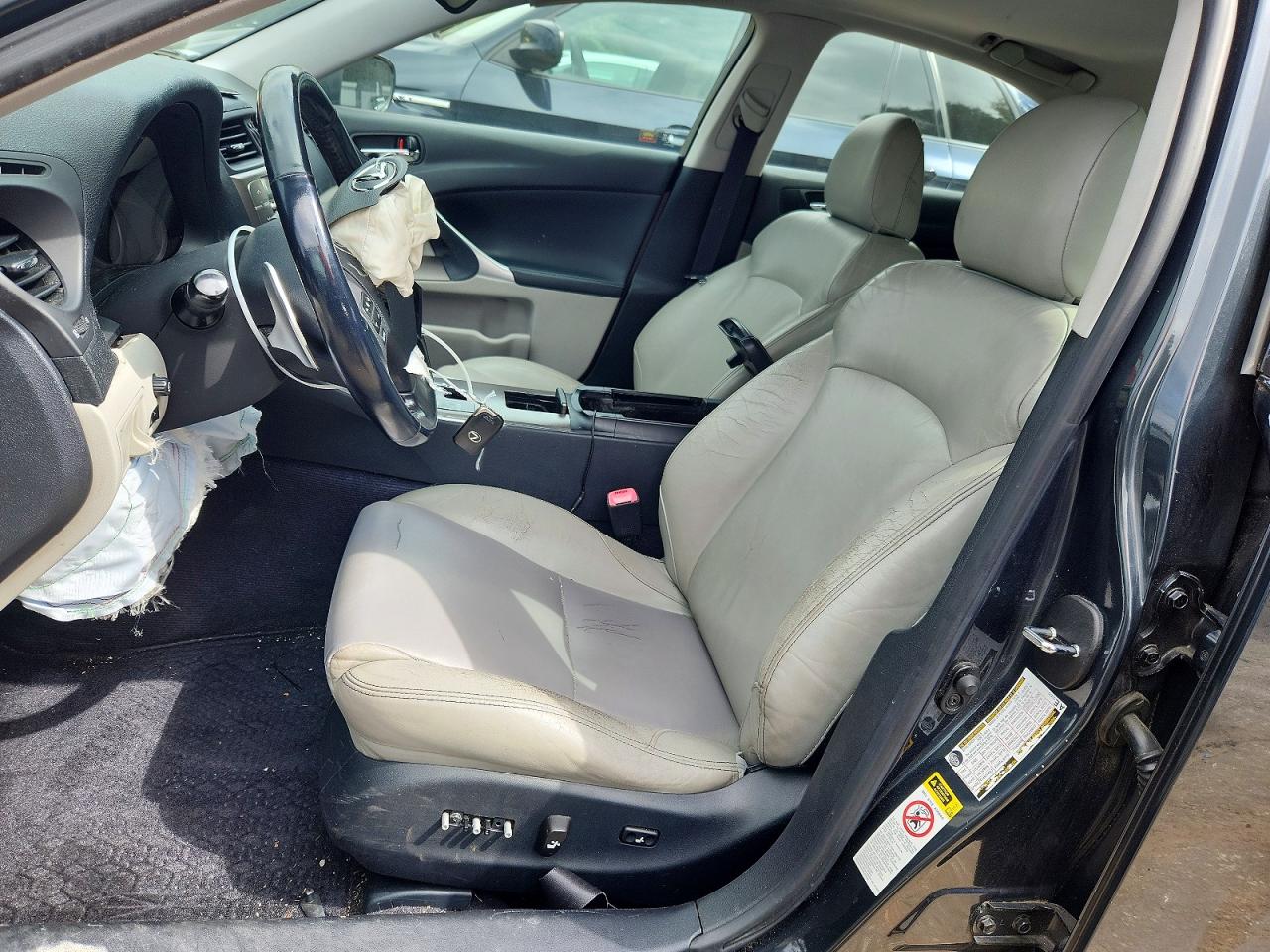 2009 Lexus Is 250 Base Gray vin: JTHBK262395098186