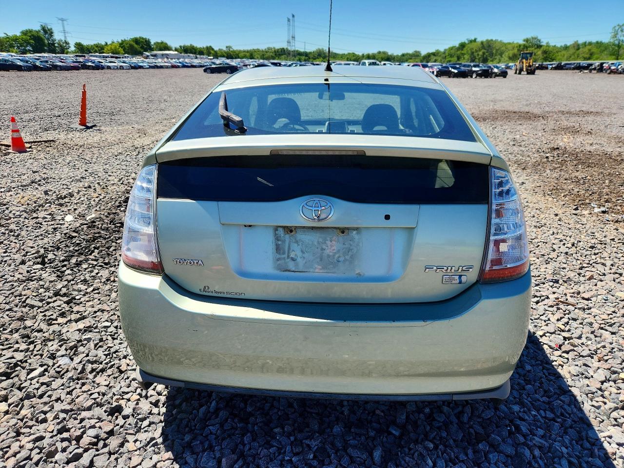 2008 Toyota Prius Base Green vin: JTDKB20U783352228