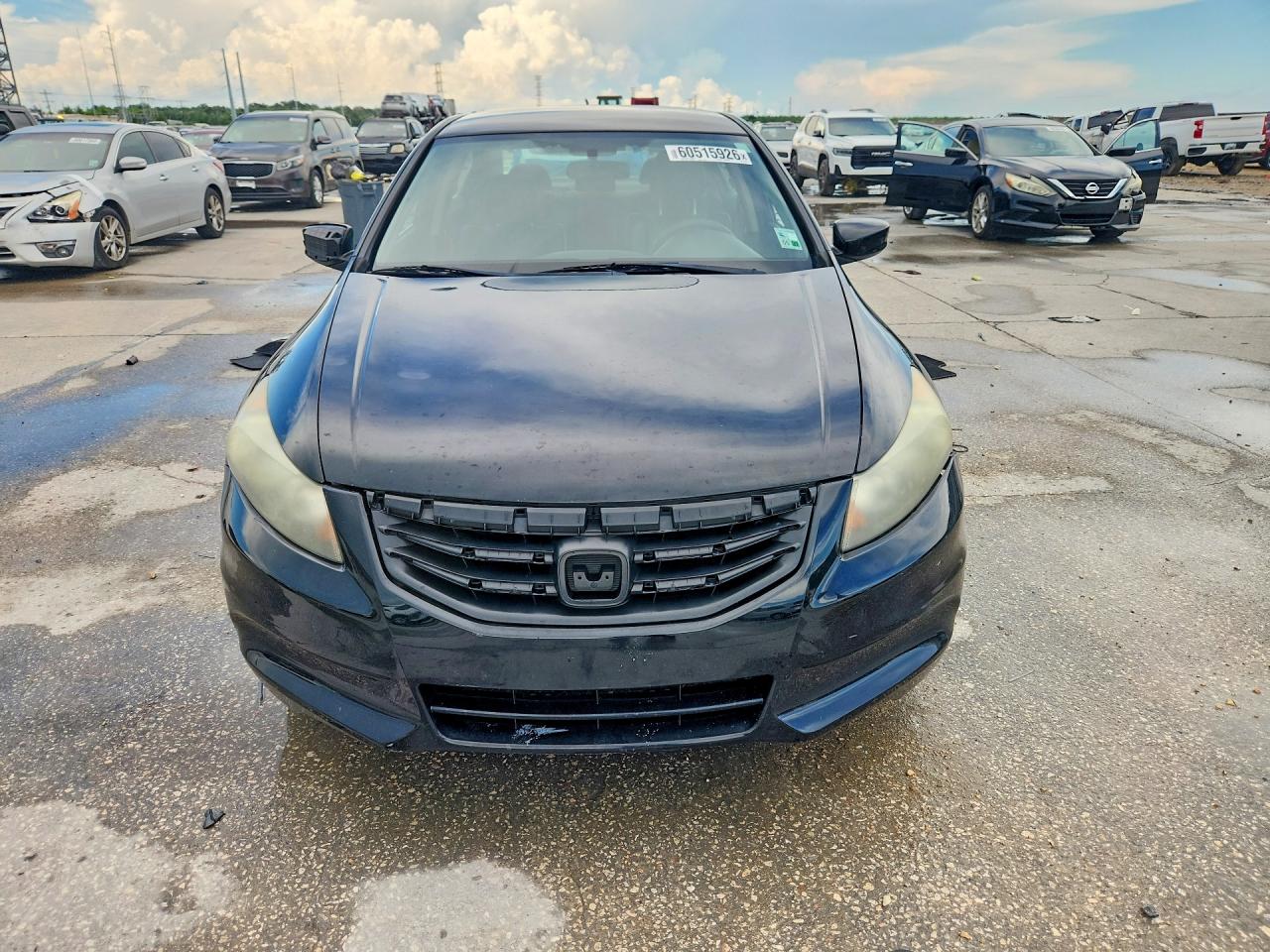 2012 Honda Accord Se Black vin: 1HGCP2F66CA015599