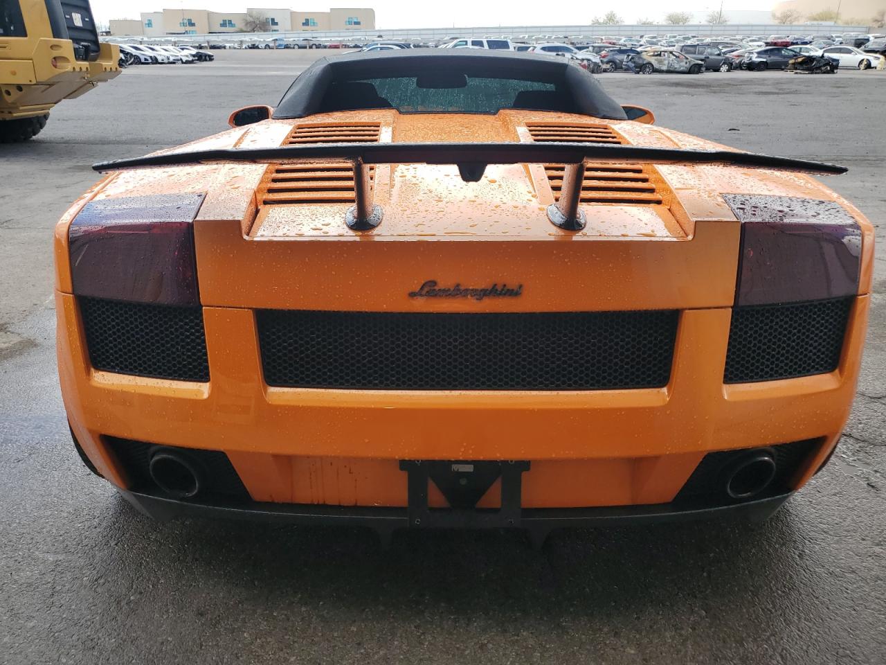2006 Lamborghini Gallardo Spyder Orange vin: ZHWGU22T46LA03894