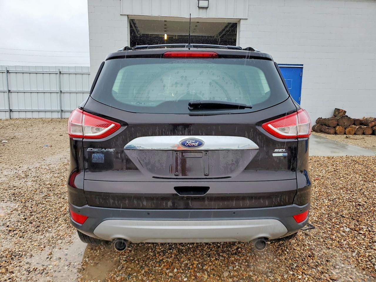 2013 Ford Escape Sel Brown vin: 1FMCU9HX0DUB21547