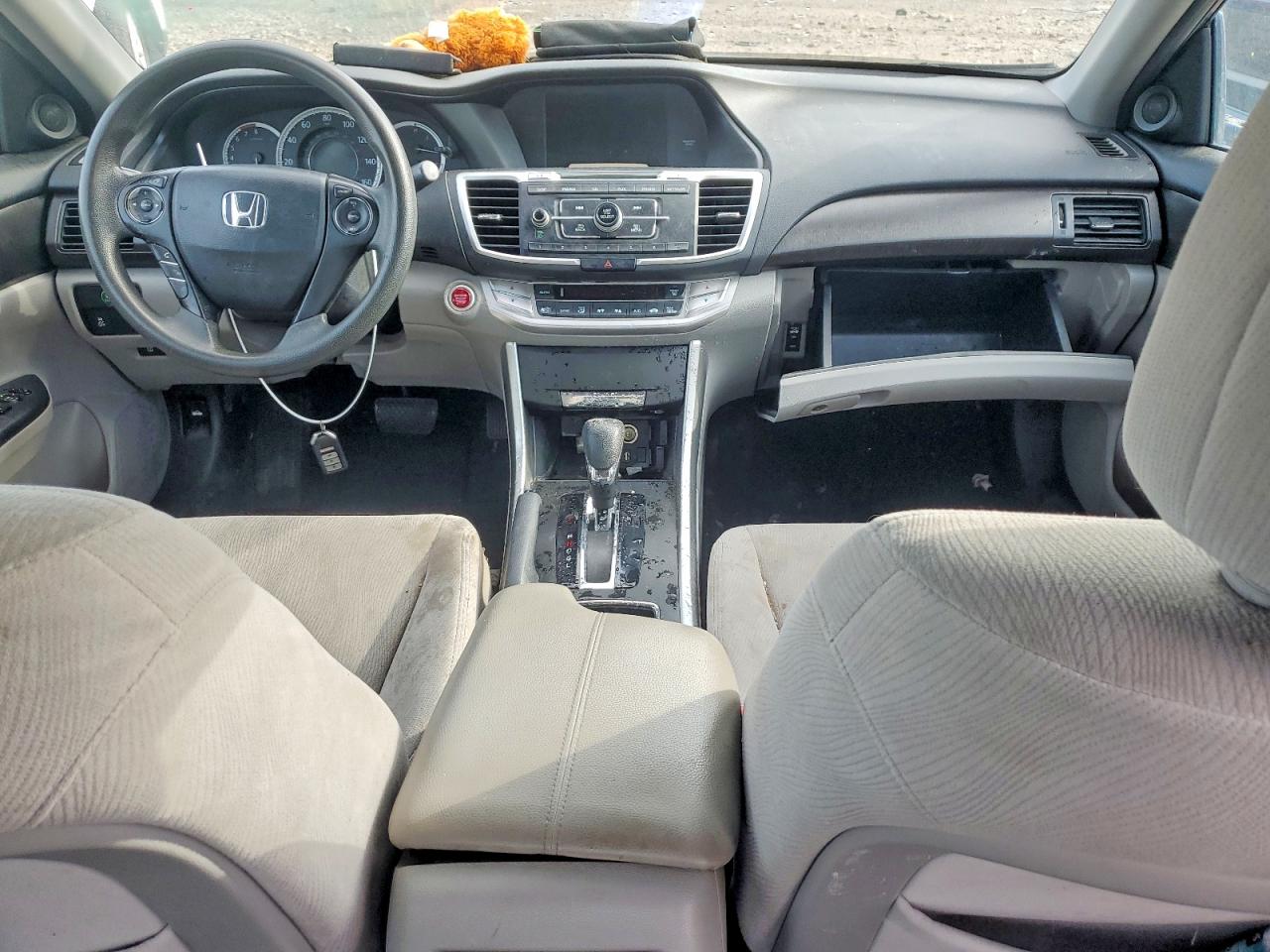 2014 Honda Accord Ex Gray vin: 1HGCR2F71EA106107