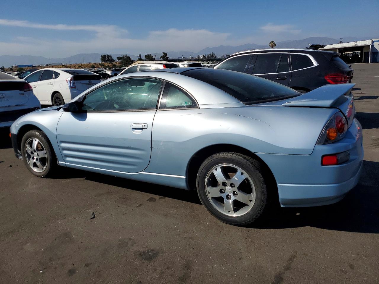 2003 Mitsubishi Eclipse Gs Silver vin: 4A3AC44G03E126633