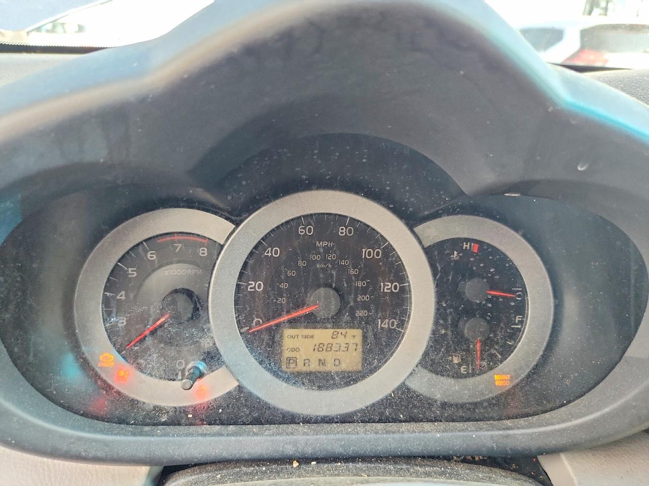 2008 Toyota Rav4 Base Blue vin: JTMBD33V986074466