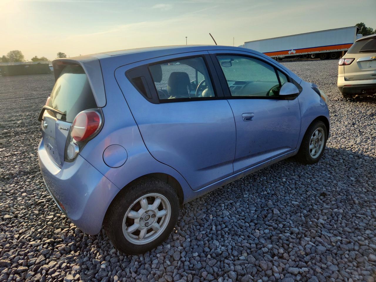 2014 Chevrolet Spark Ls Blue vin: KL8CB6S92EC453119