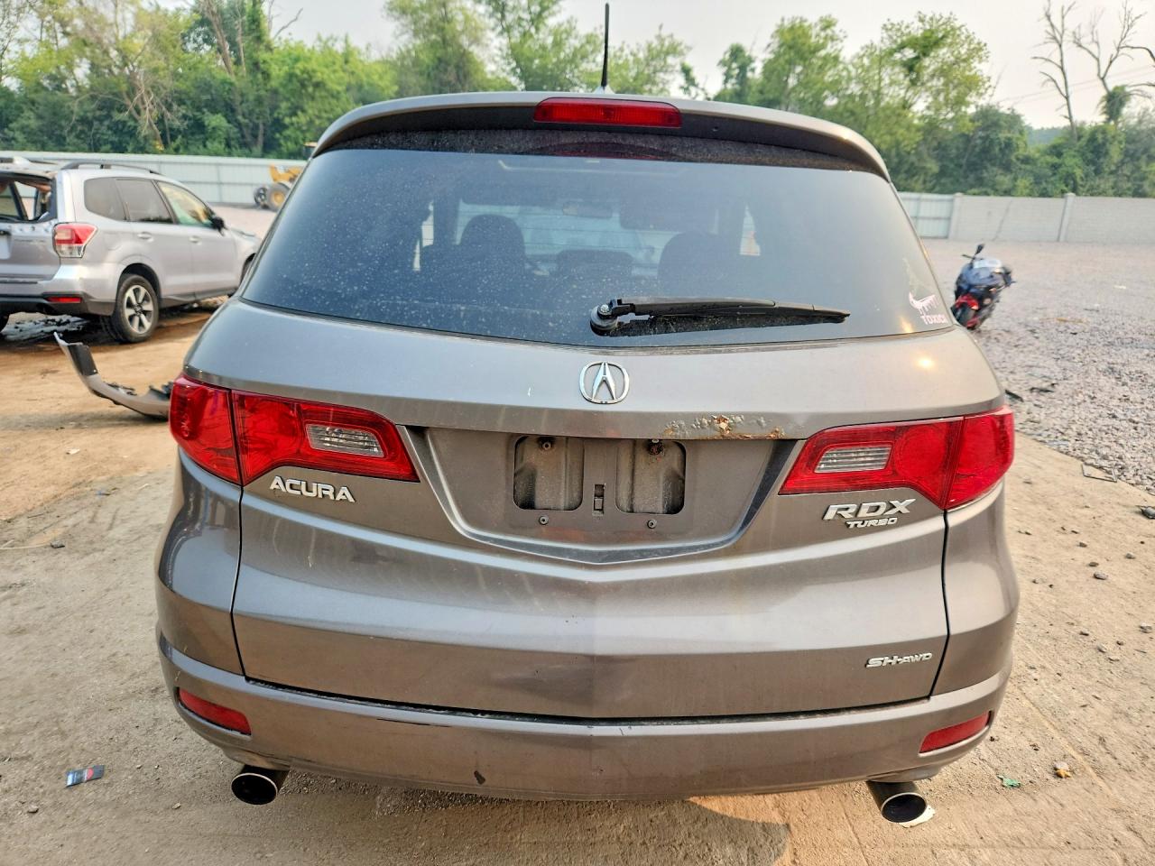 2007 Acura Rdx Technology Gray vin: 5J8TB18507A016489
