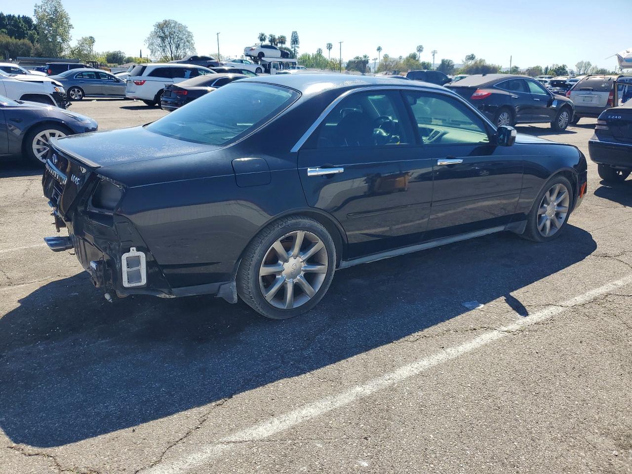 2003 Infiniti M45 Base Black vin: JNKAY41E53M006631