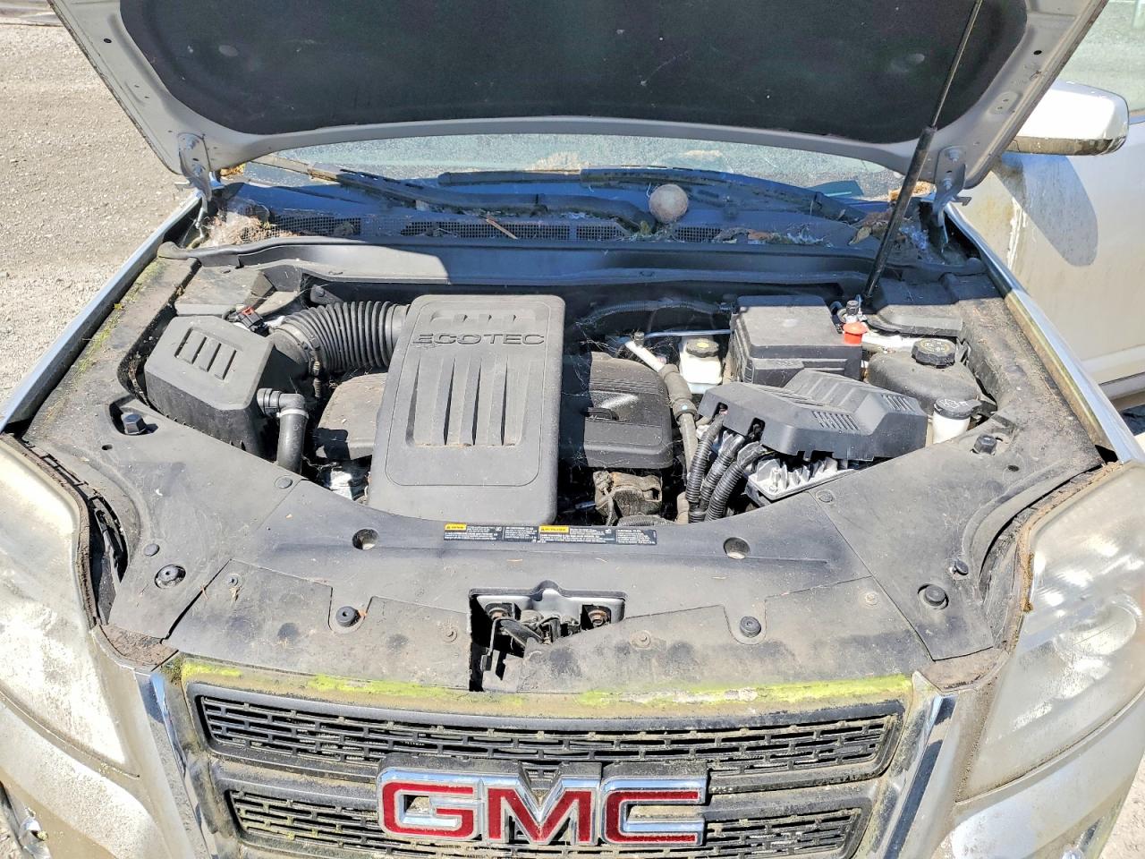 2012 Gmc Terrain Sle Silver vin: 2GKALMEK6C6348348