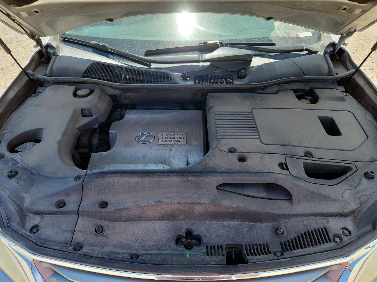 2013 Lexus Rx 450h Silver vin: JTJBC1BA5D2442517