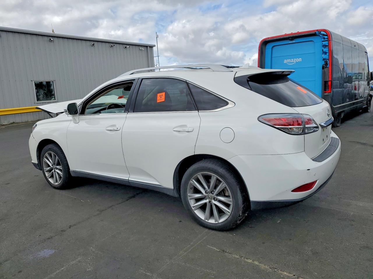 2013 Lexus Rx 350 White vin: 2T2ZK1BA8DC103431