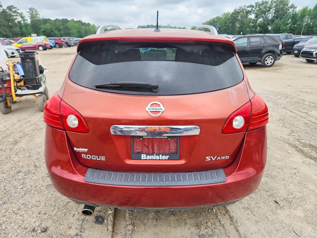 2012 Nissan Rogue Красный vin: JN8AS5MV4CW369189