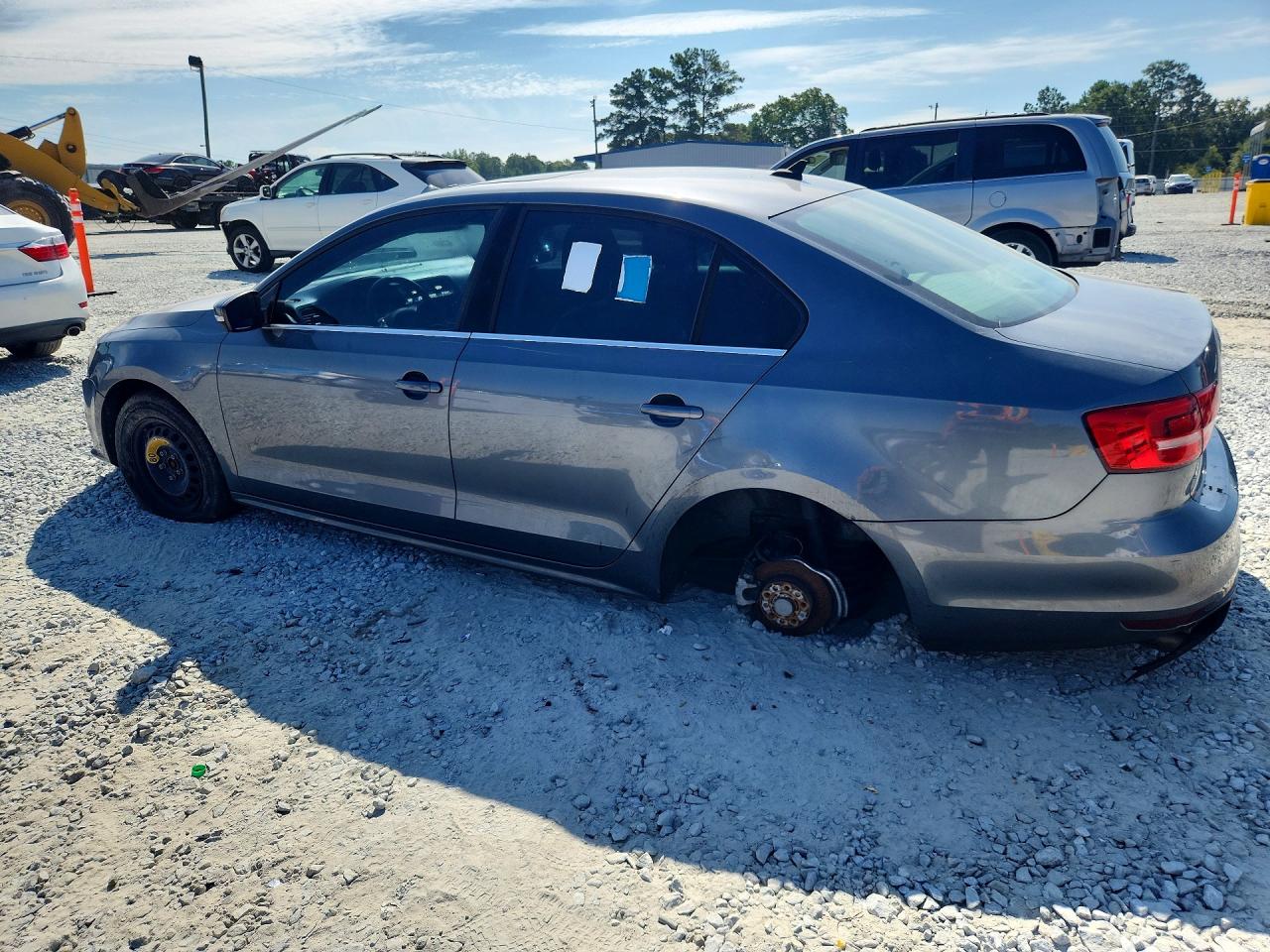 2015 Volkswagen Jetta Se Gray vin: 3VWD17AJ7FM353613