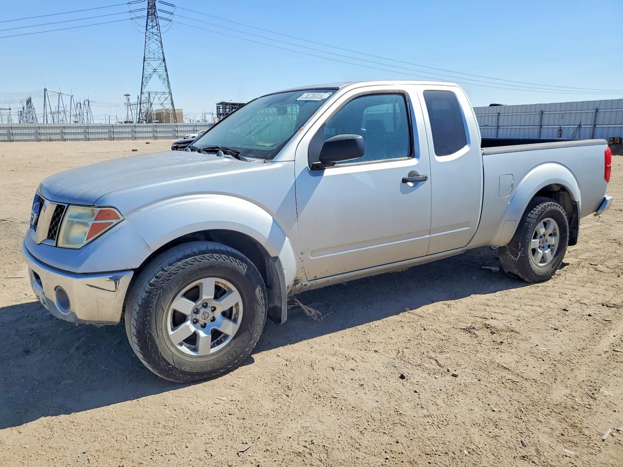 2005 Nissan Frontier Se Silver vin: 1N6AD06U05C424820