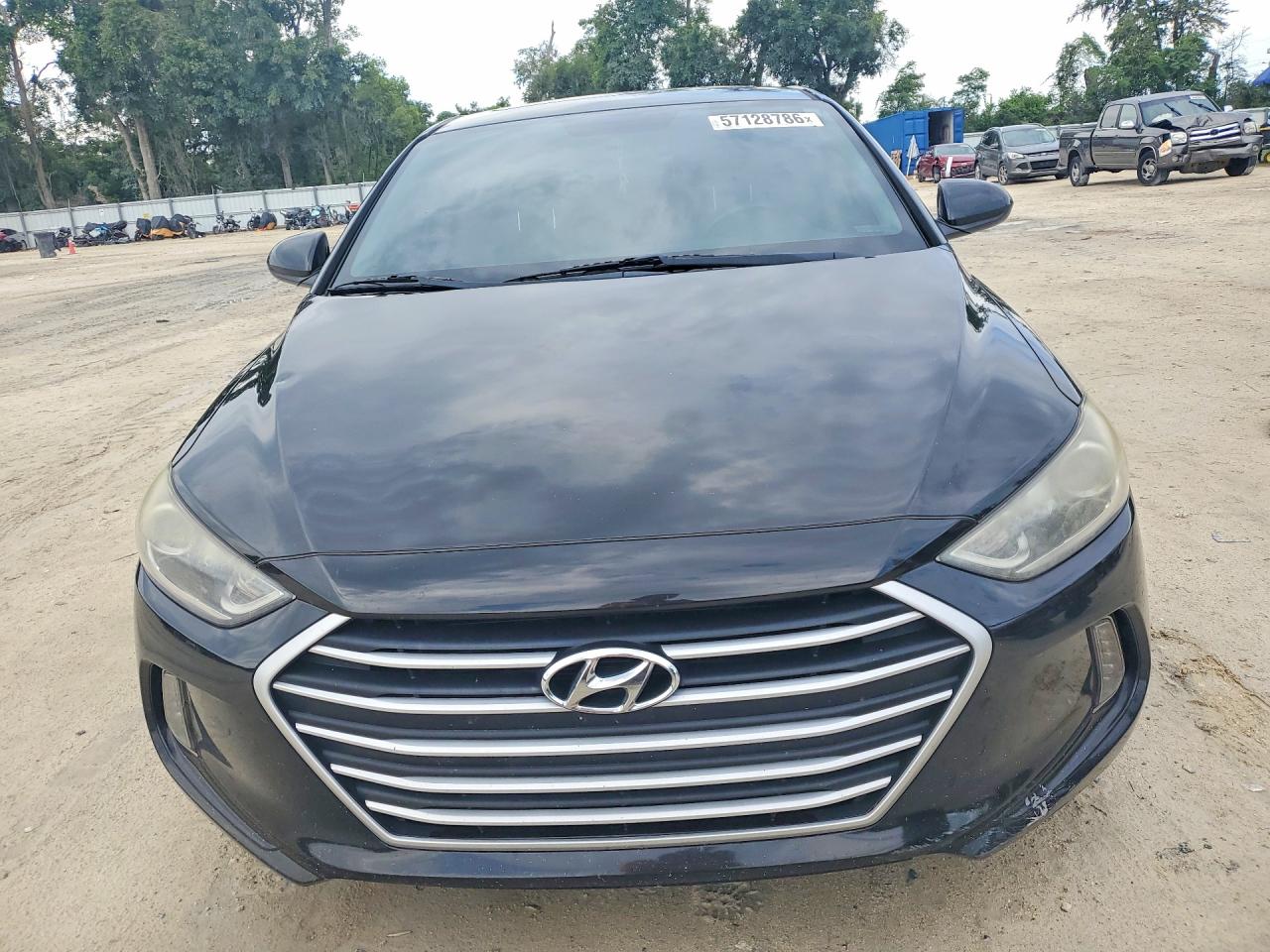 2018 Hyundai Elantra Value Edition Black vin: 5NPD84LF9JH226690