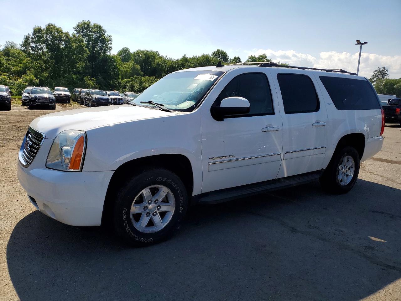2014 Gmc Yukon Xl K1500 Slt White vin: 1GKS2KE73ER148915