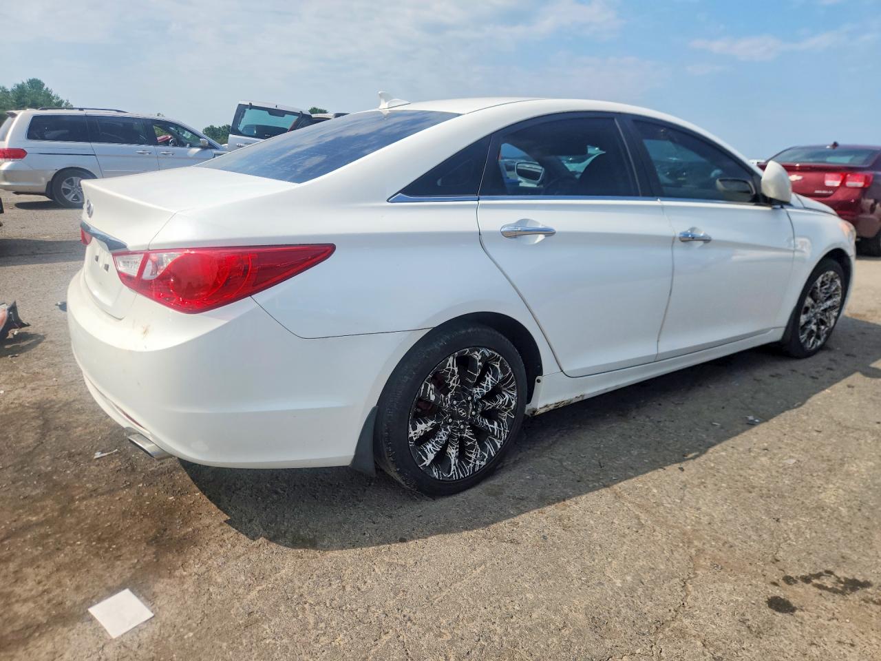 2011 Hyundai Sonata Se/limited White vin: 5NPEC4AC9BH116266