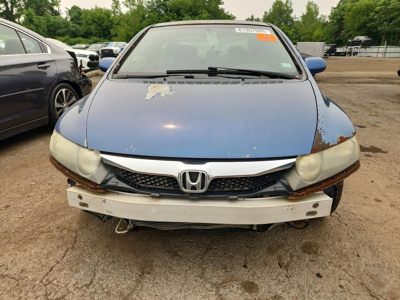 2009 Honda Civic Ex Синий vin: 2HGFA16819H356381