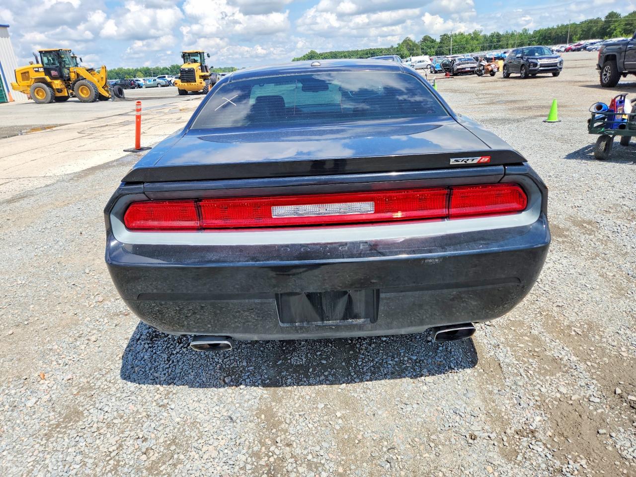 2010 Dodge Challenger Srt-8 Black vin: 2B3CJ7DW5AH220735