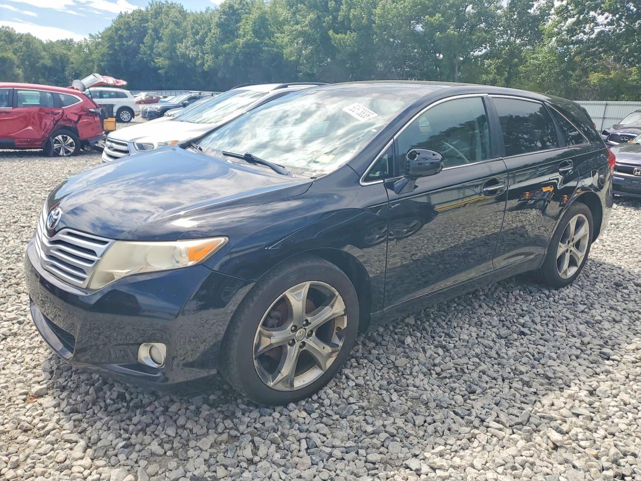 2012 Toyota Venza Limited Черный vin: 4T3BK3BB6CU064739