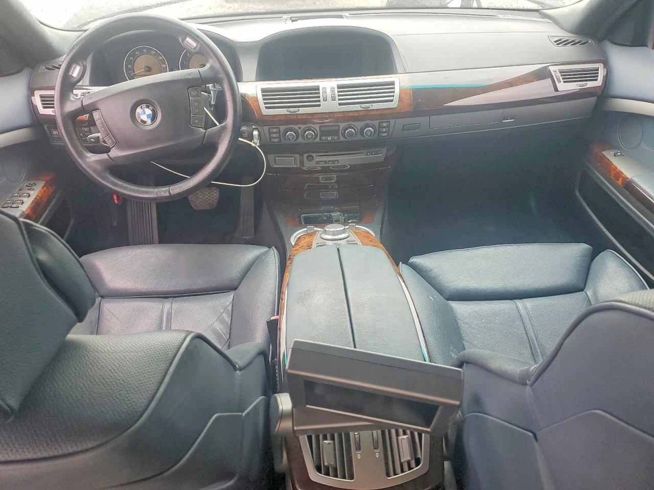 2008 Bmw 760 Li Black vin: WBAHN03538DD98899