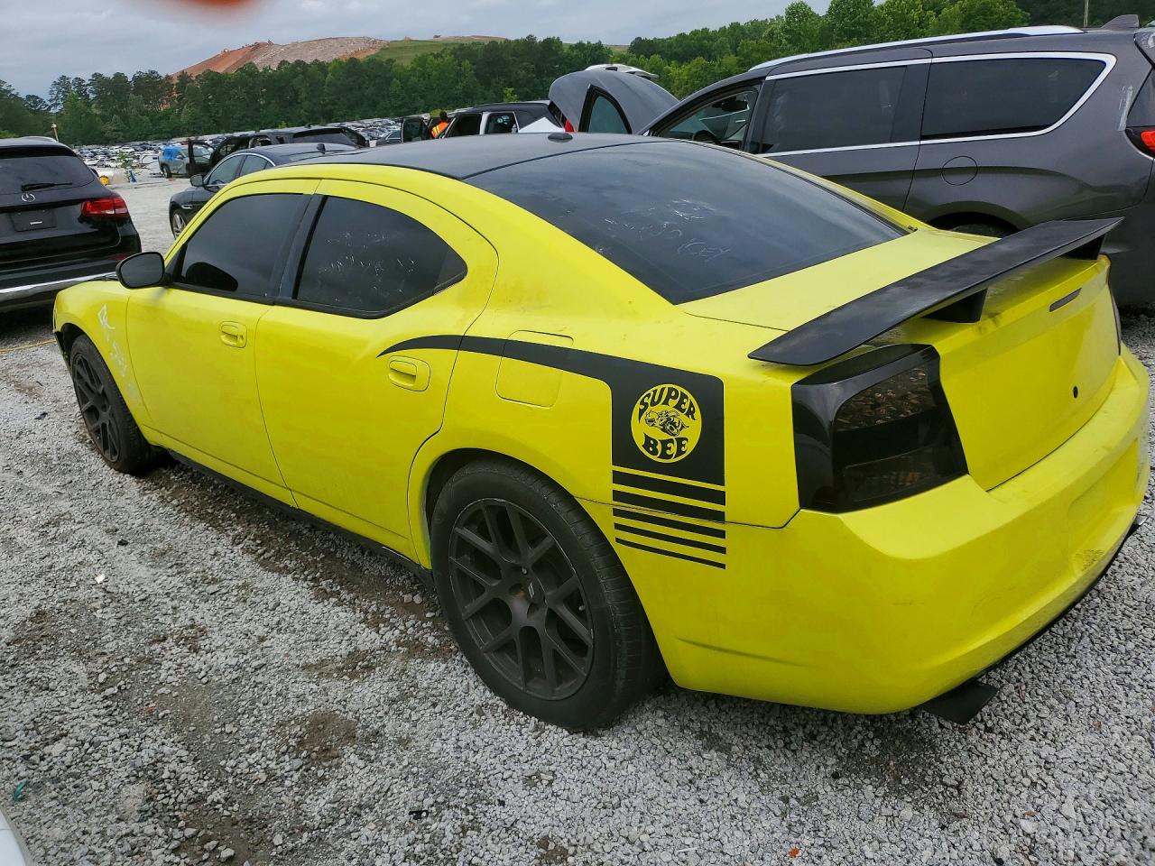 2006 Dodge Charger Srt-8 Yellow vin: 2B3LA73W96H419358