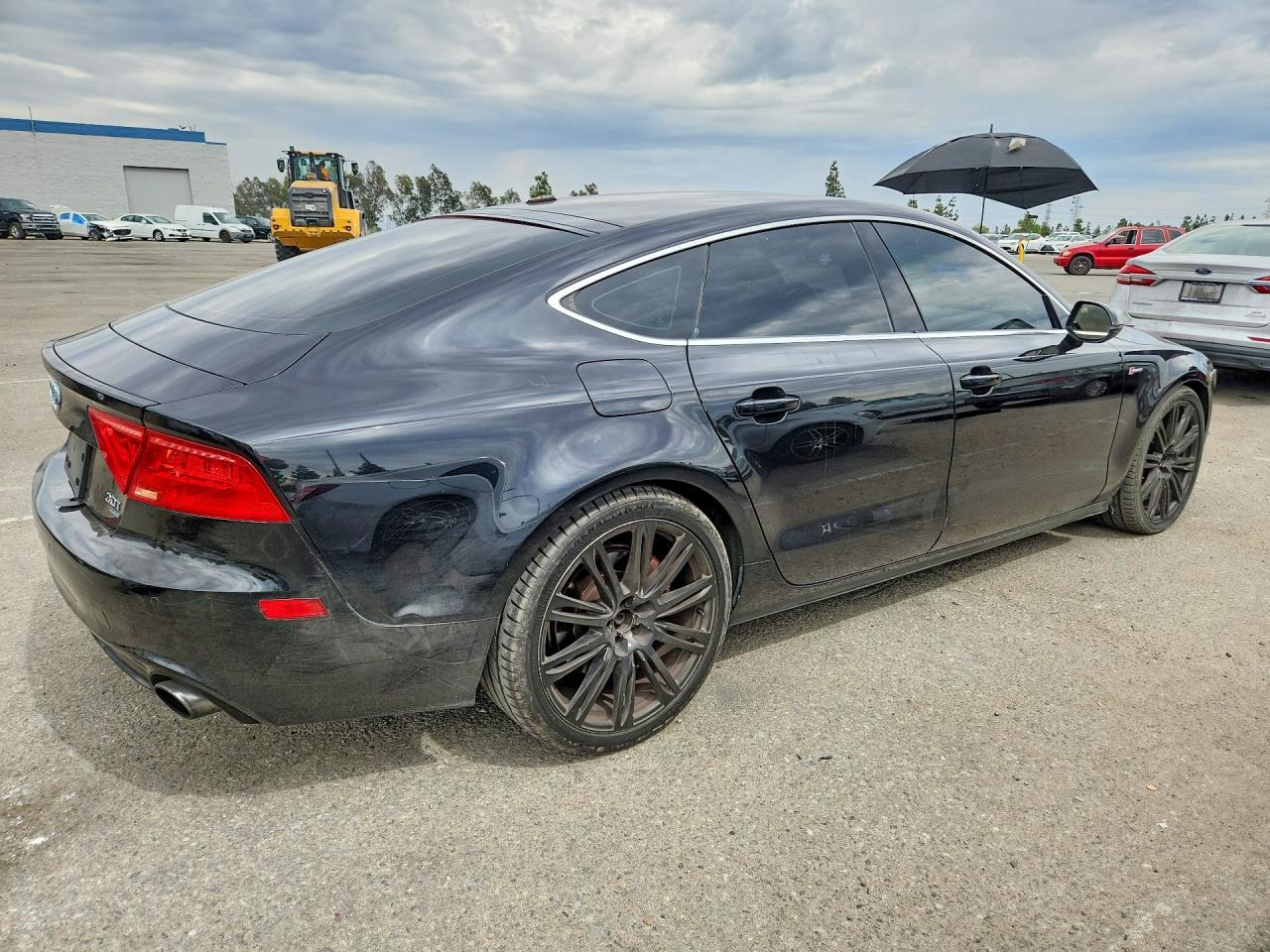 2012 Audi A7 Prestige Black vin: WAUSGAFC5CN002164