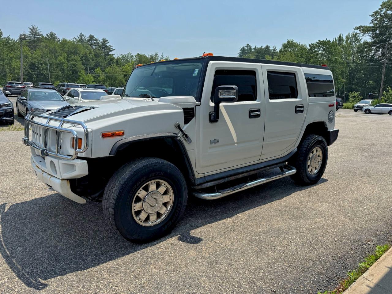 2006 Hummer H2 Белый vin: 5GRGN23U06H106175