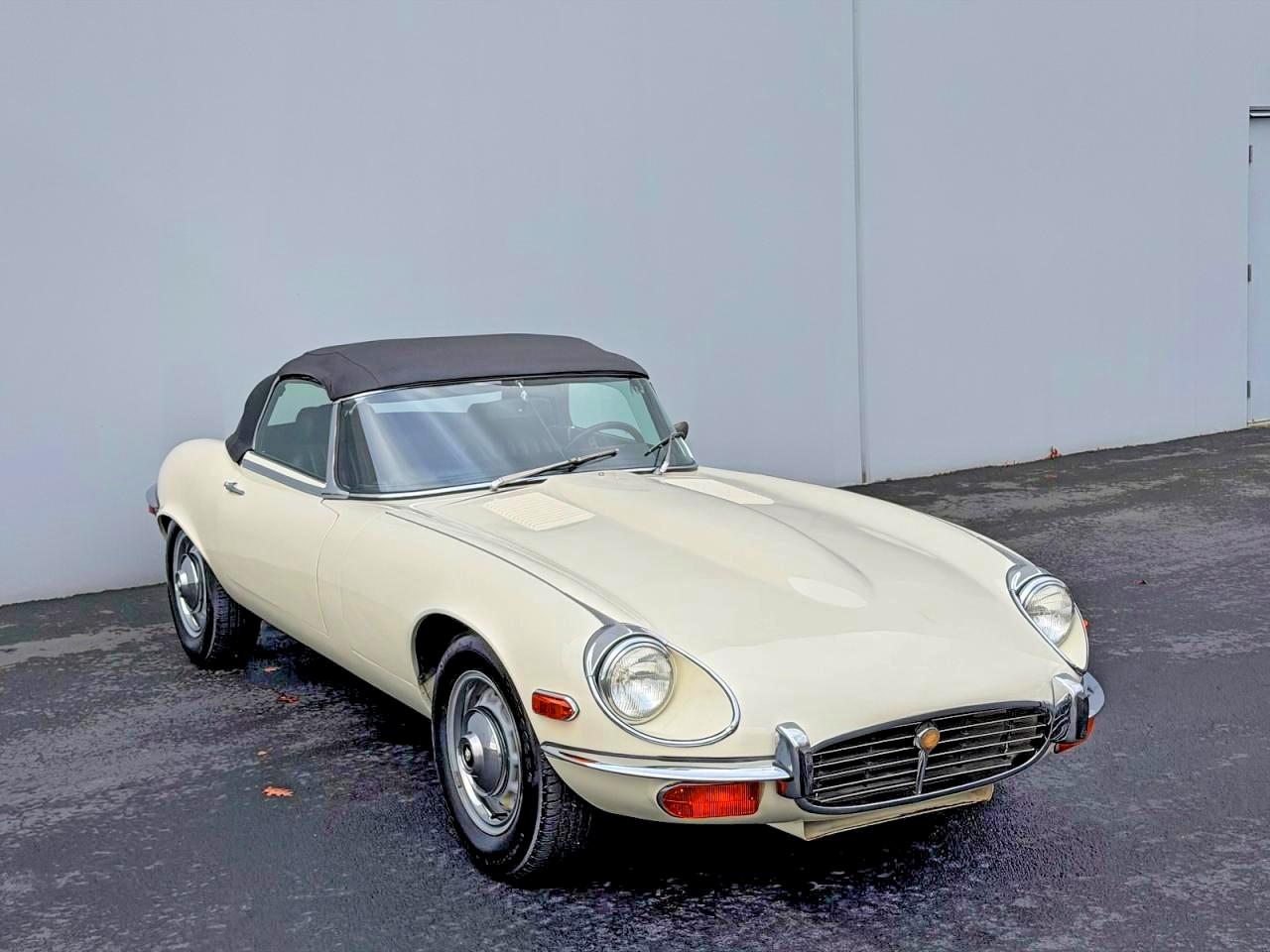 1971 Jaguar E - Type V12 Белый vin: 1S71298BW