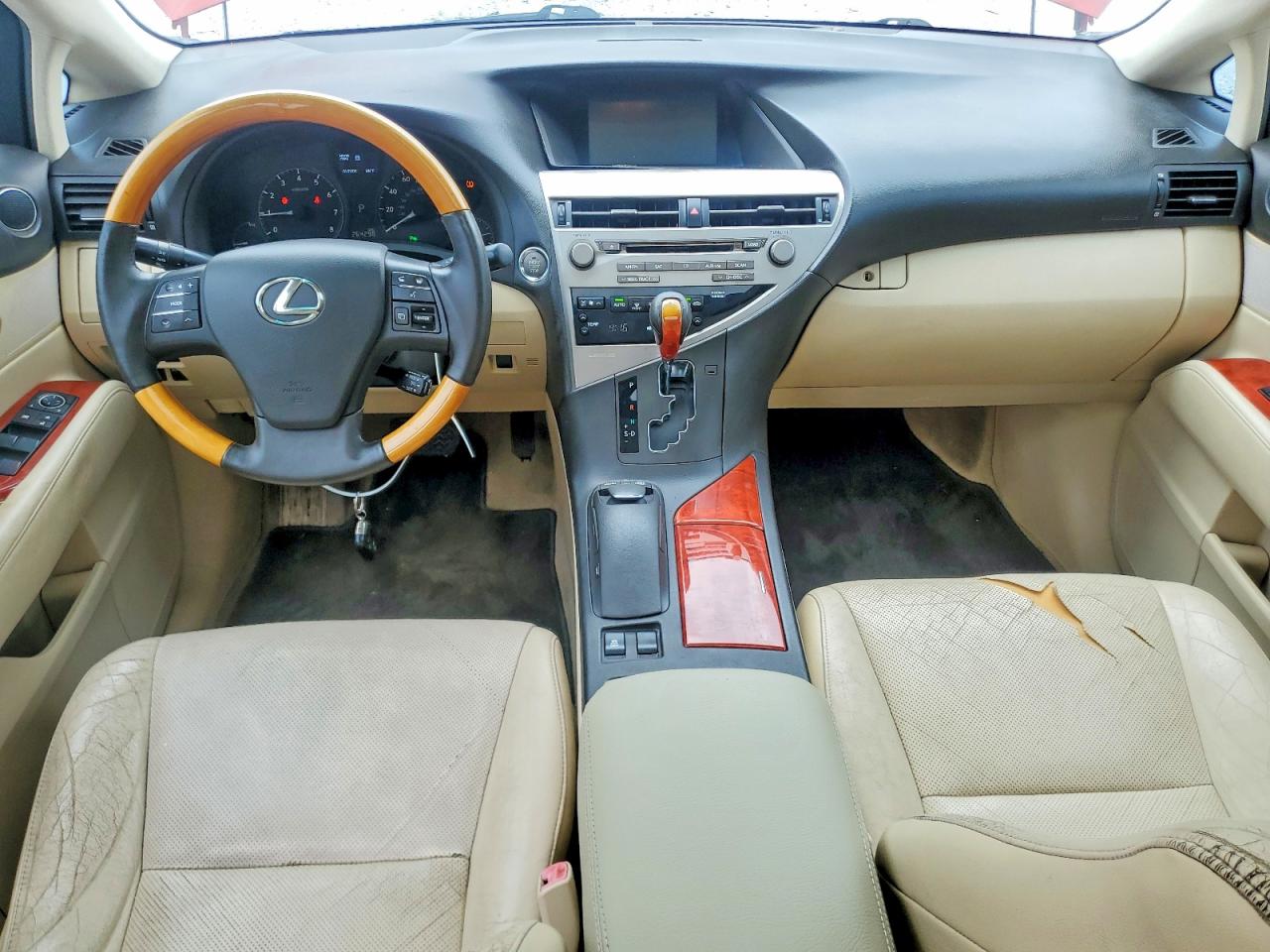 2010 Lexus Rx 350 Red vin: 2T2ZK1BA7AC022934