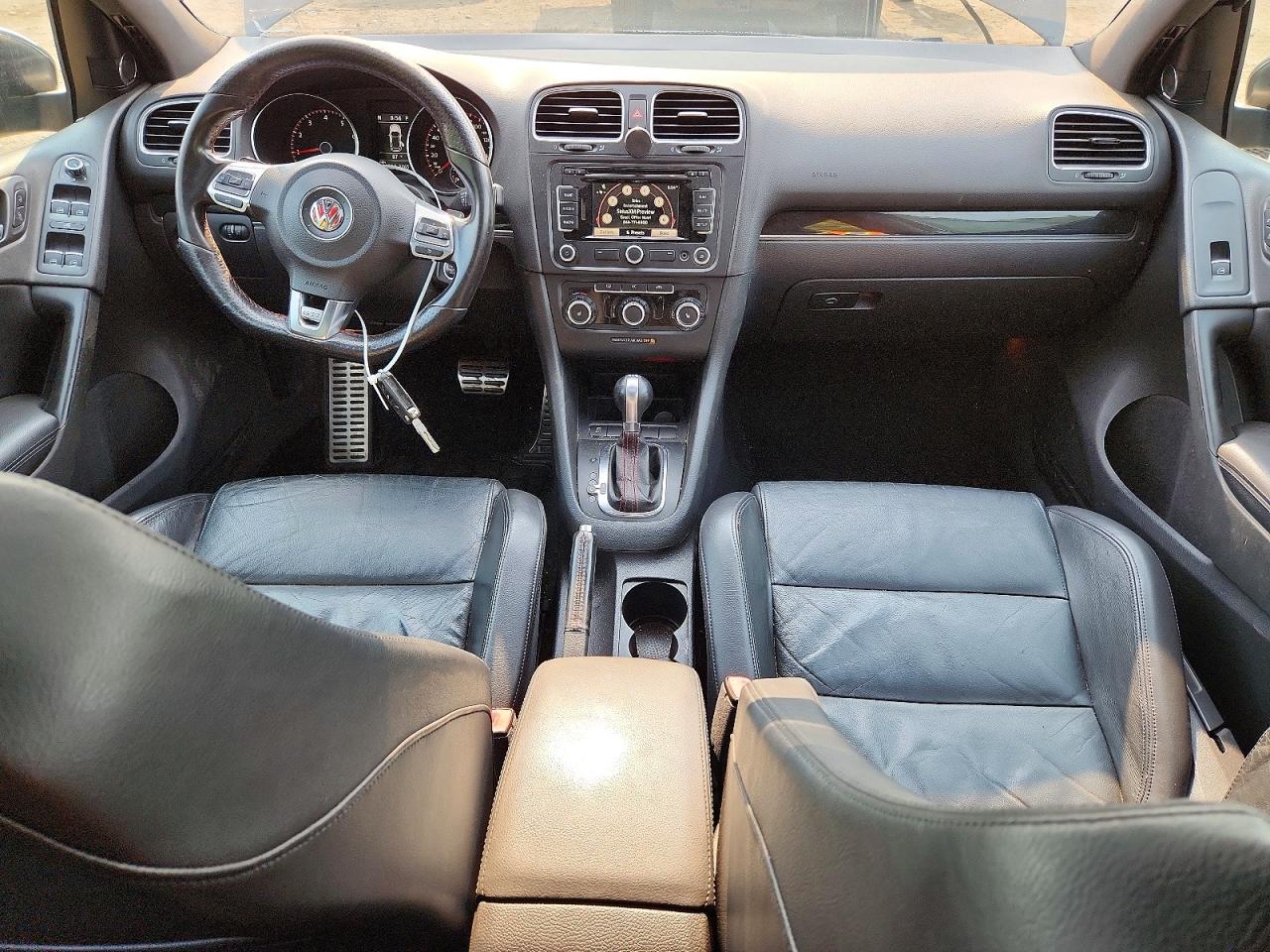 2011 Volkswagen Gti Black vin: WVWHV7AJ4BW039954