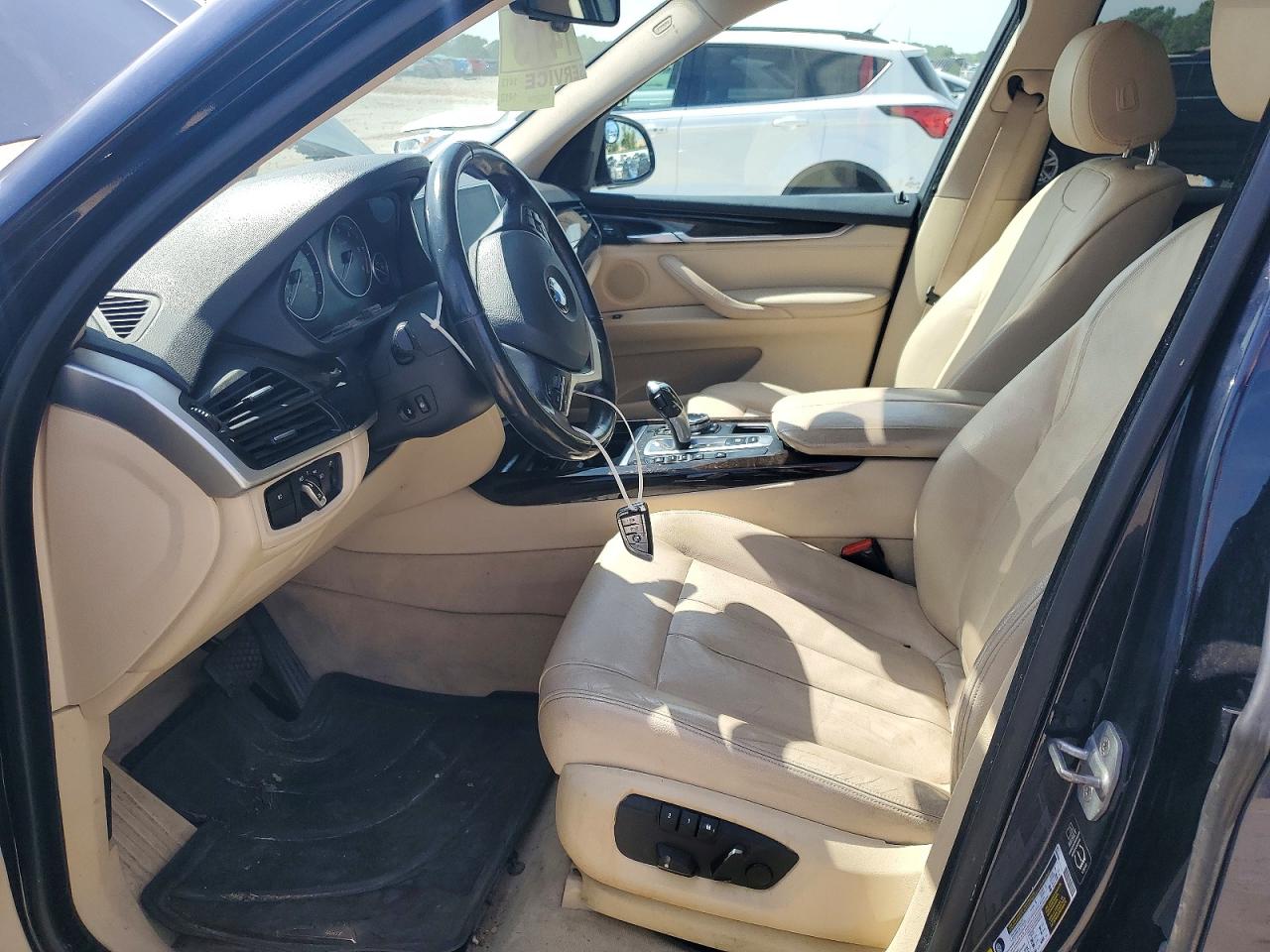 2014 Bmw X5 Xdrive35d Blue vin: 5UXKS4C53E0J94627