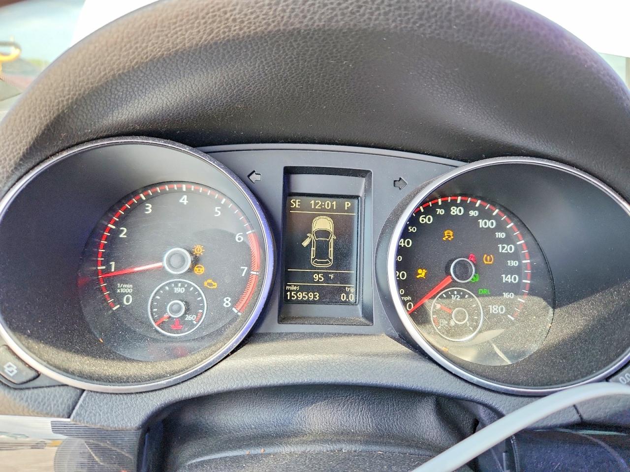 2012 Volkswagen Gti Белый vin: WVWFD7AJ4CW333592