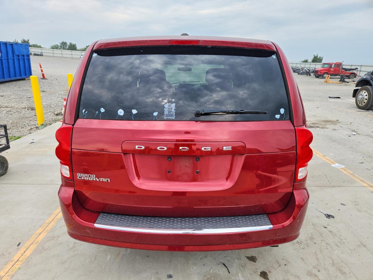 2015 Dodge Grand Caravan Se Red vin: 2C4RDGBG5FR616581