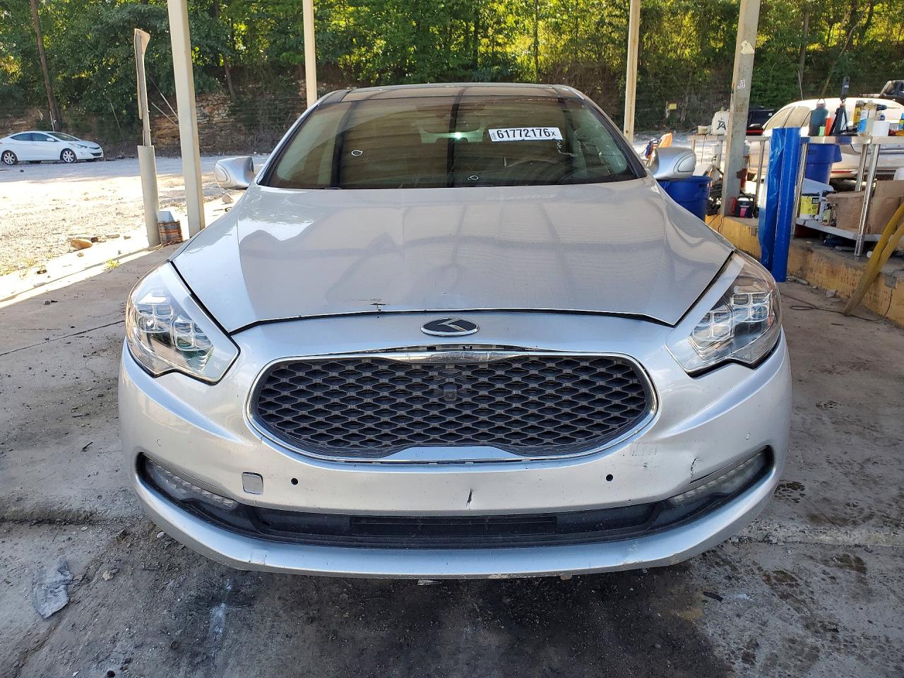 2015 Kia K900 Luxury Серебряный vin: KNALW4D48F6017096