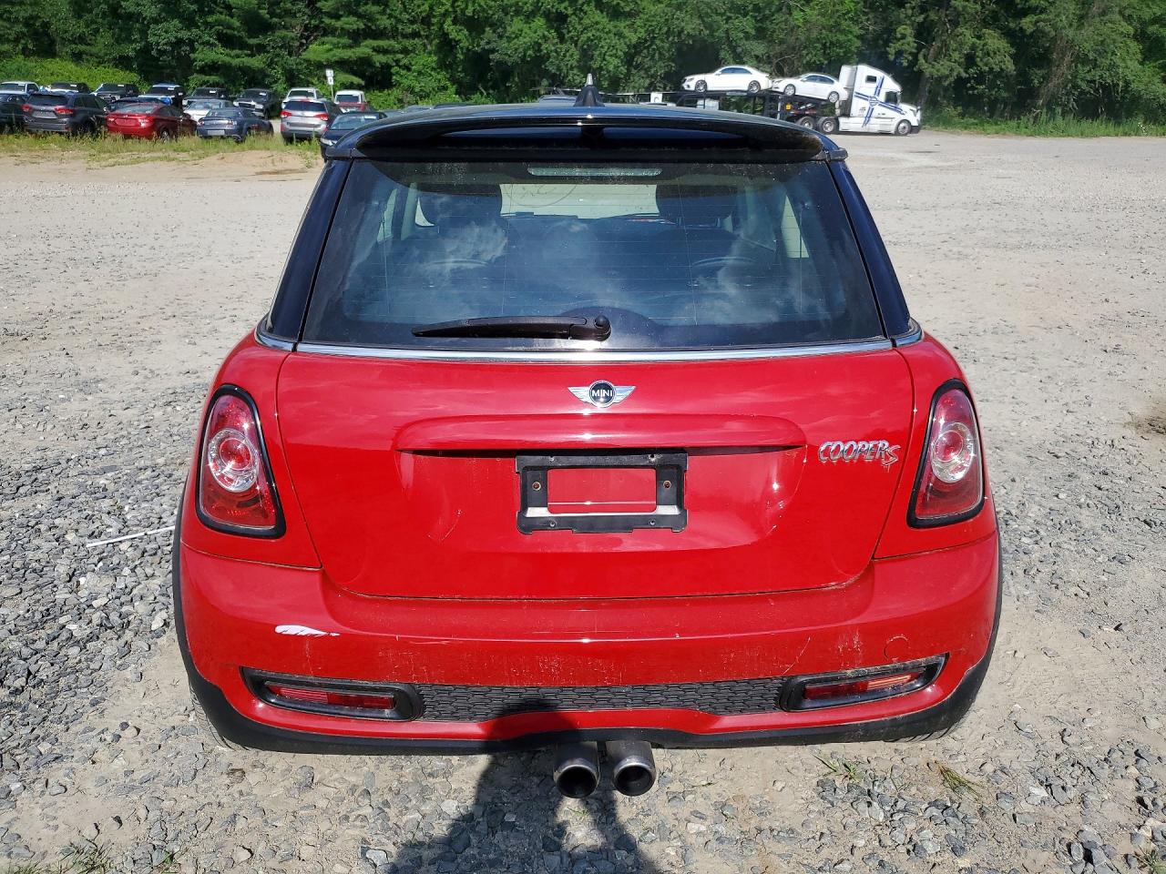 2013 Mini Cooper S Red vin: WMWSV3C59DT475537