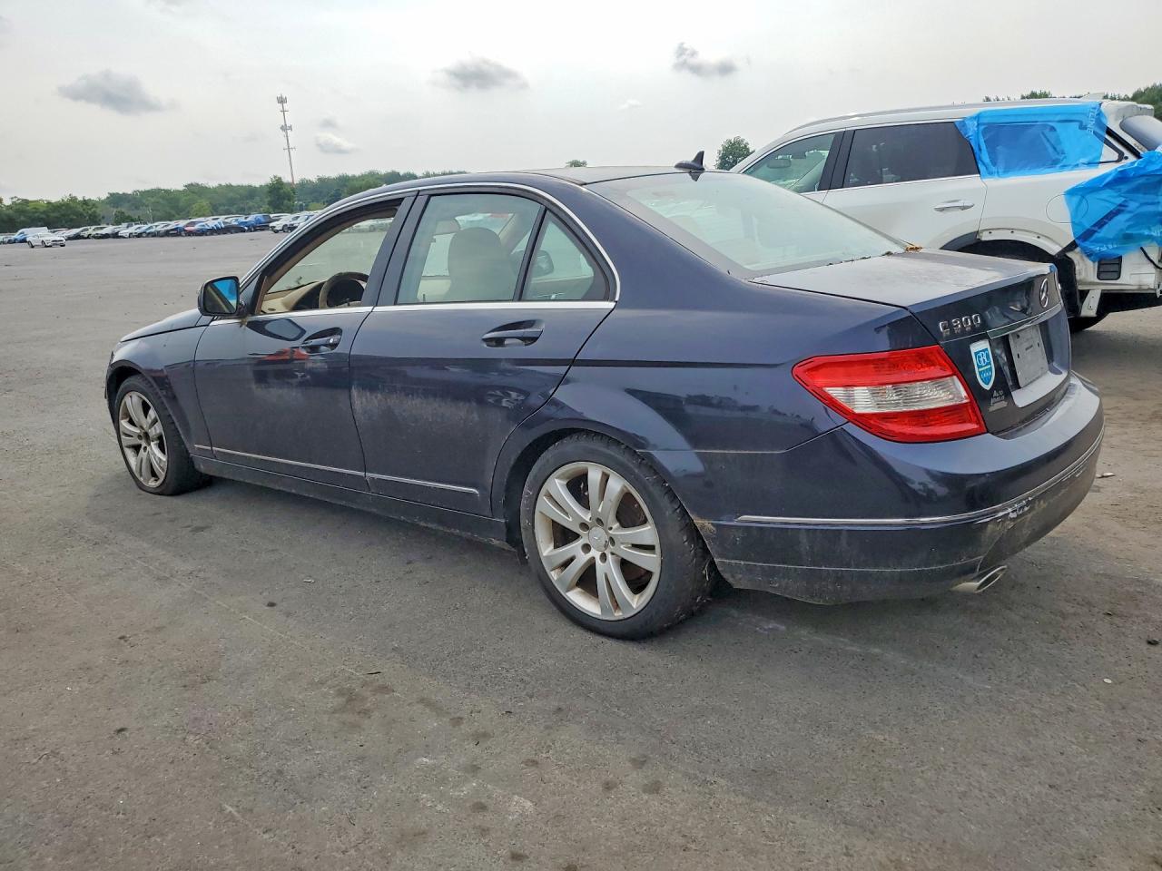 2008 Mercedes-benz C 300 4matic Blue vin: WDDGF81X78F168157