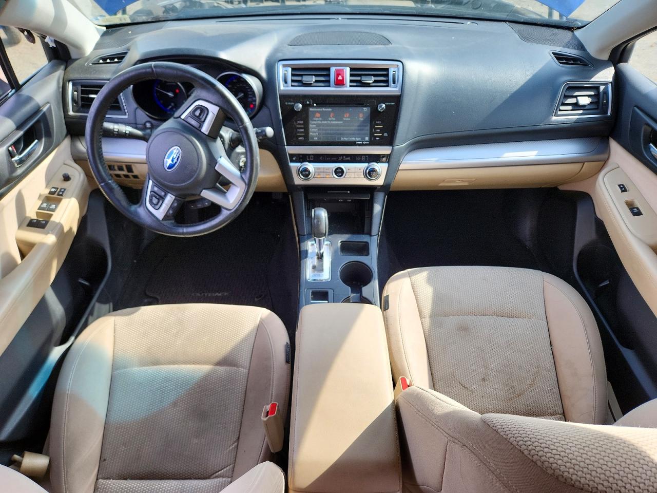 2015 Subaru Outback Blue vin: 4S4BSACCXF3201390