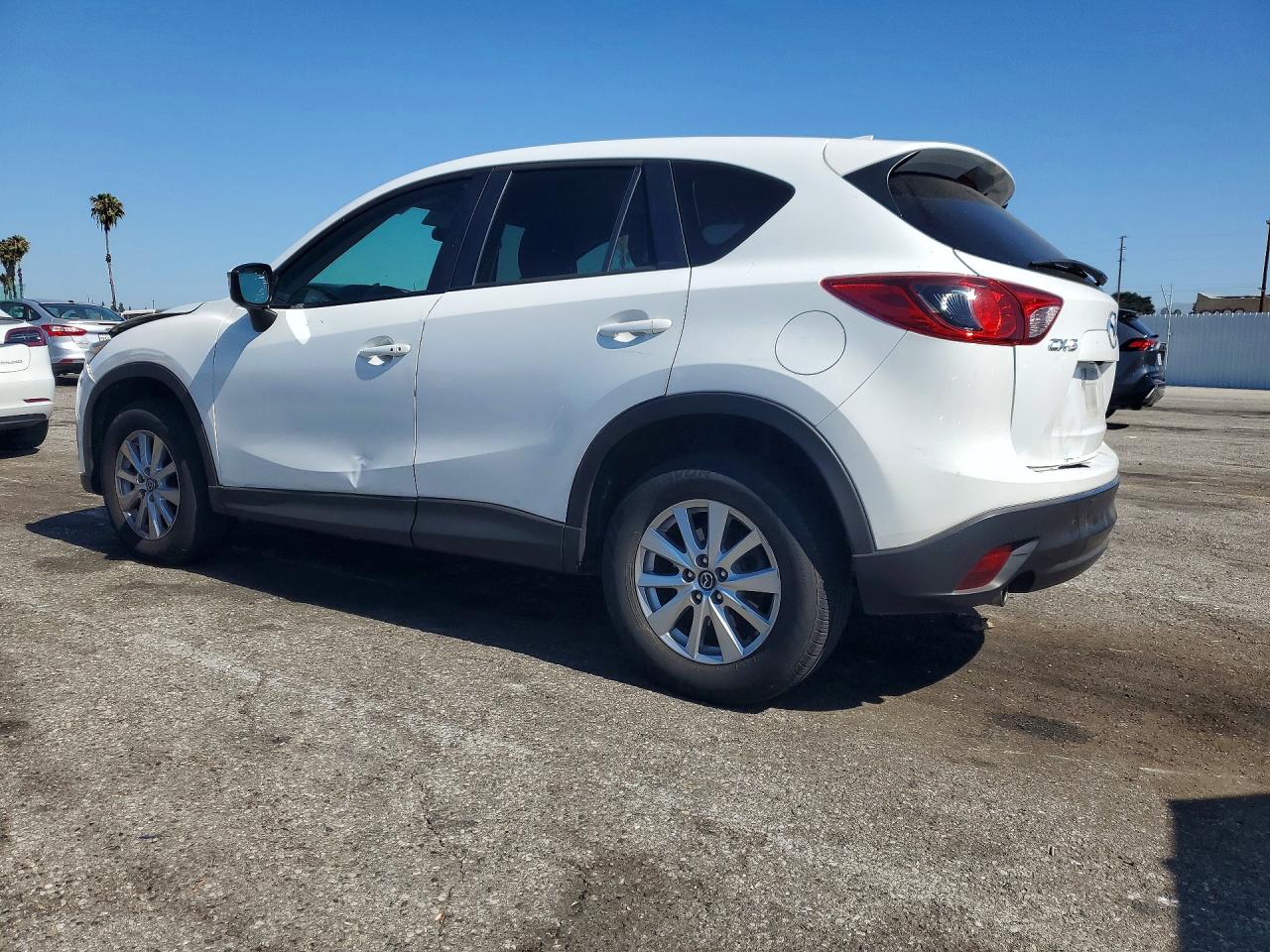 2016 Mazda Cx-5 Touring White vin: JM3KE2CY1G0681827