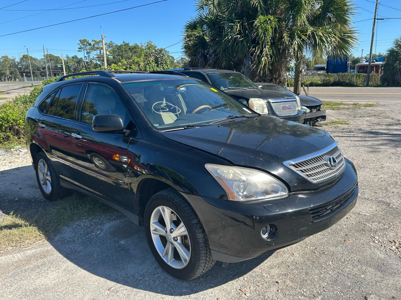 2008 Lexus Rx 400h Черный vin: JTJGW31UX82009205
