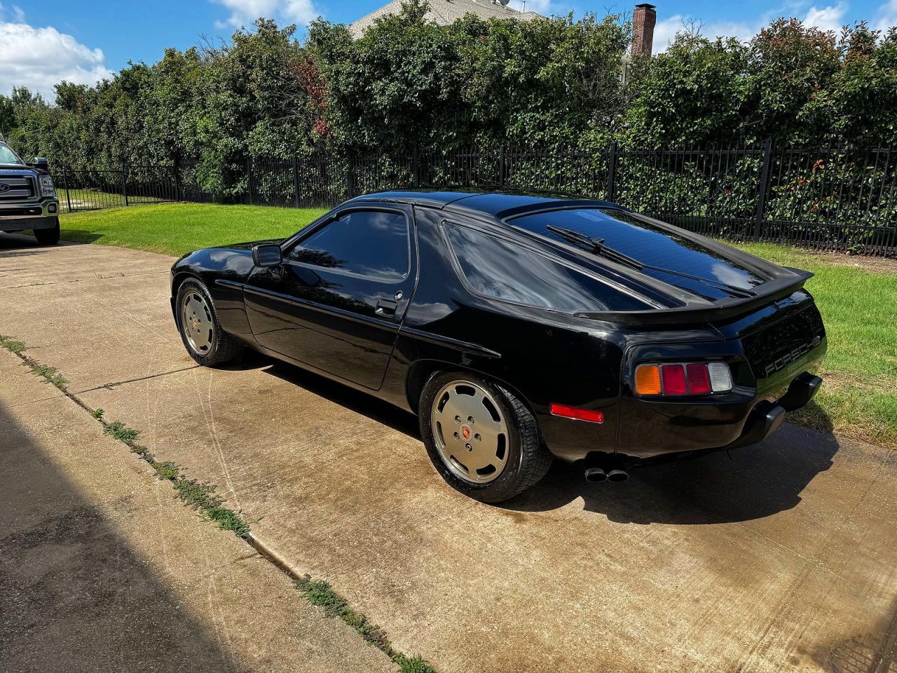 1986 Porsche 928 S Black vin: WP0JB0924GS861862