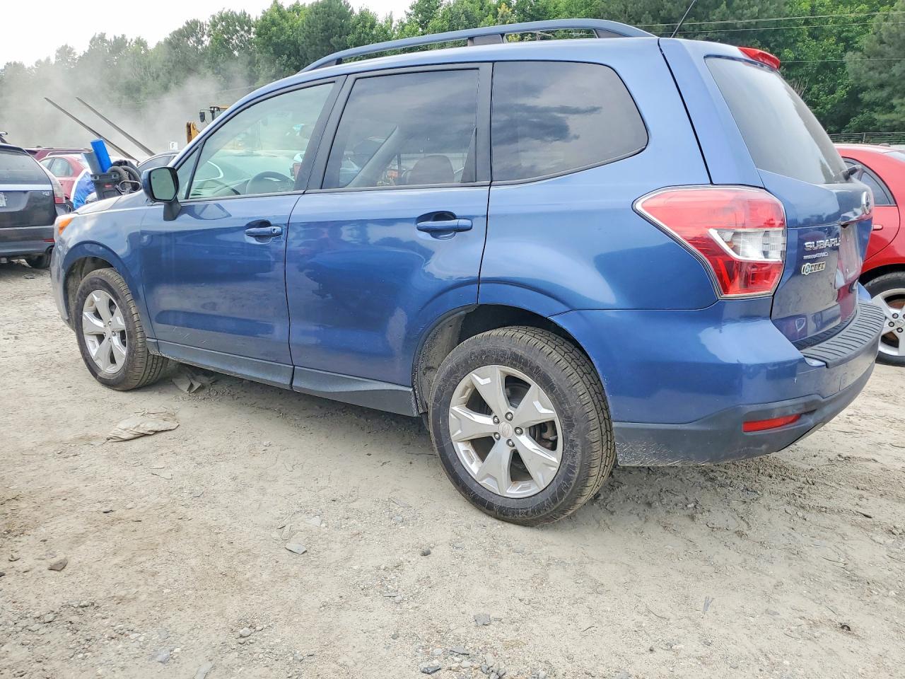 2014 Subaru Forester 2.5i Premium Blue vin: JF2SJAECXEH454734