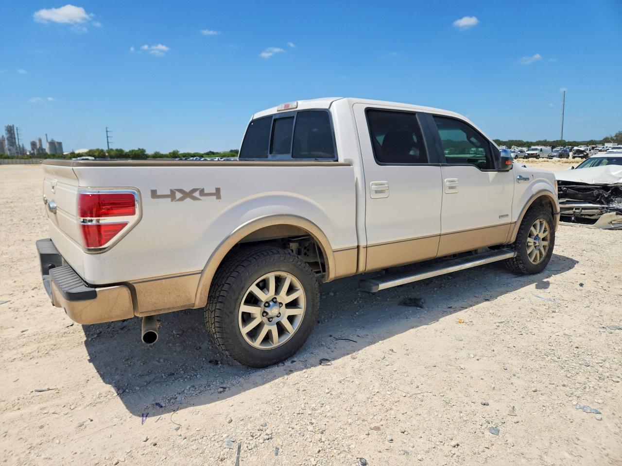 2012 Ford F150 Supercrew White vin: 1FTFW1ET6CKD29666