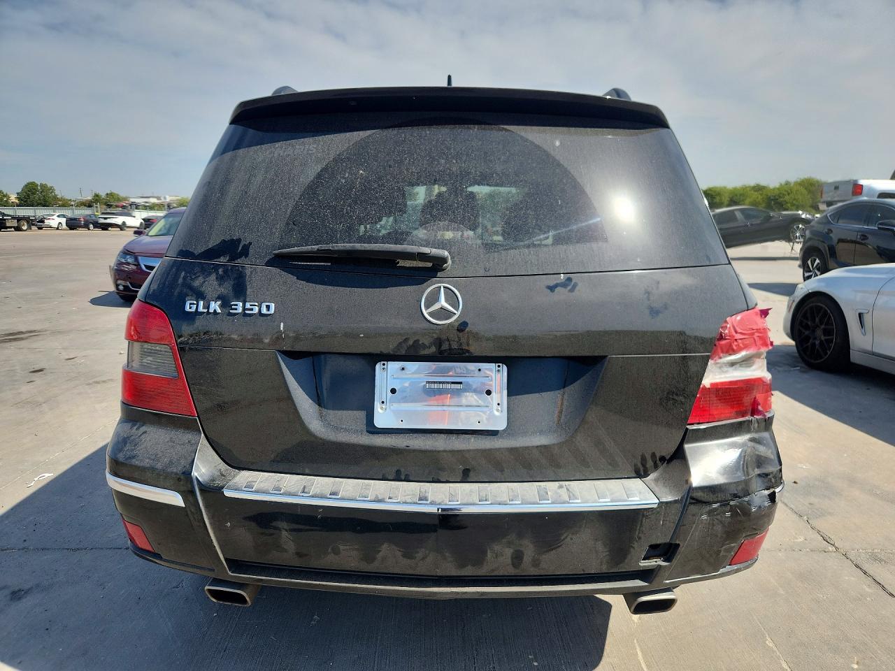 2012 Mercedes-benz Glk 350 Black vin: WDCGG5GB1CF784988