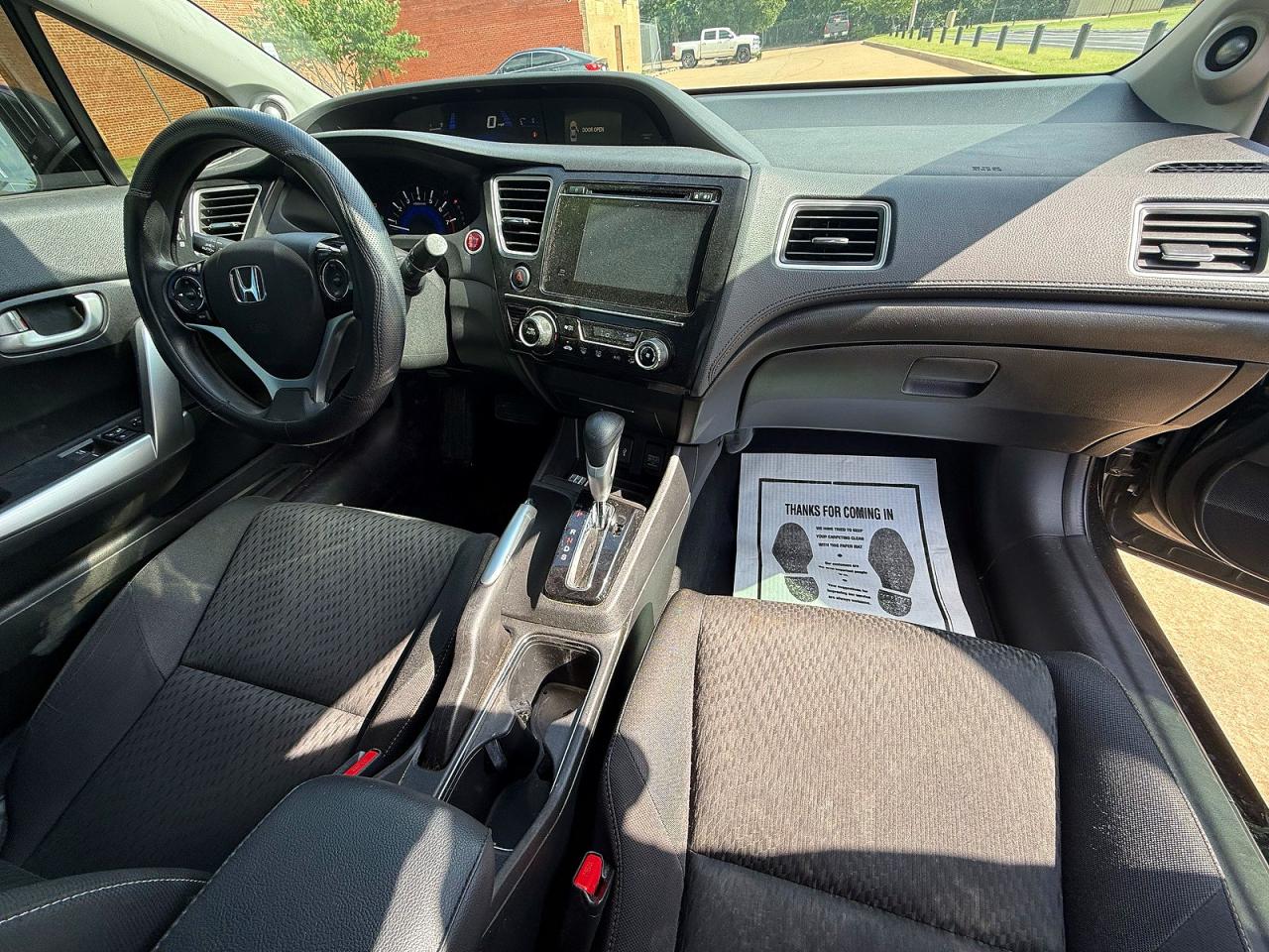 2015 Honda Civic Ex Черный vin: 2HGFG3B83FH510147