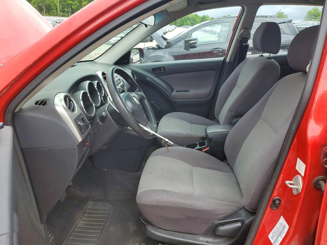 2003 Toyota Corolla Matrix Xr Красный vin: 2T1KR32E73C047058