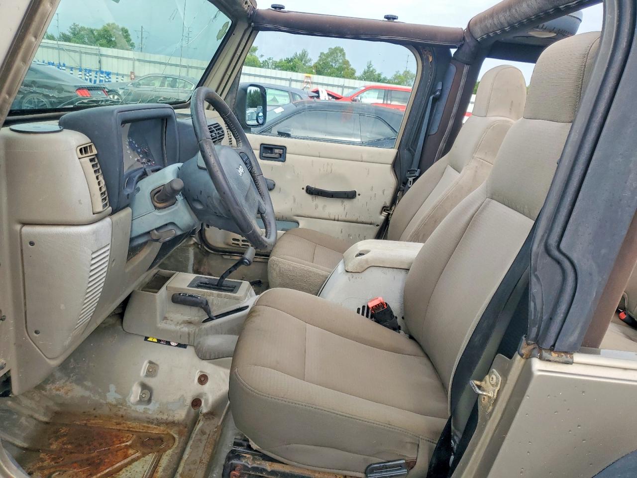 2006 Jeep Wrangler / Tj Rubicon Gold vin: 1J4FA69S26P702944
